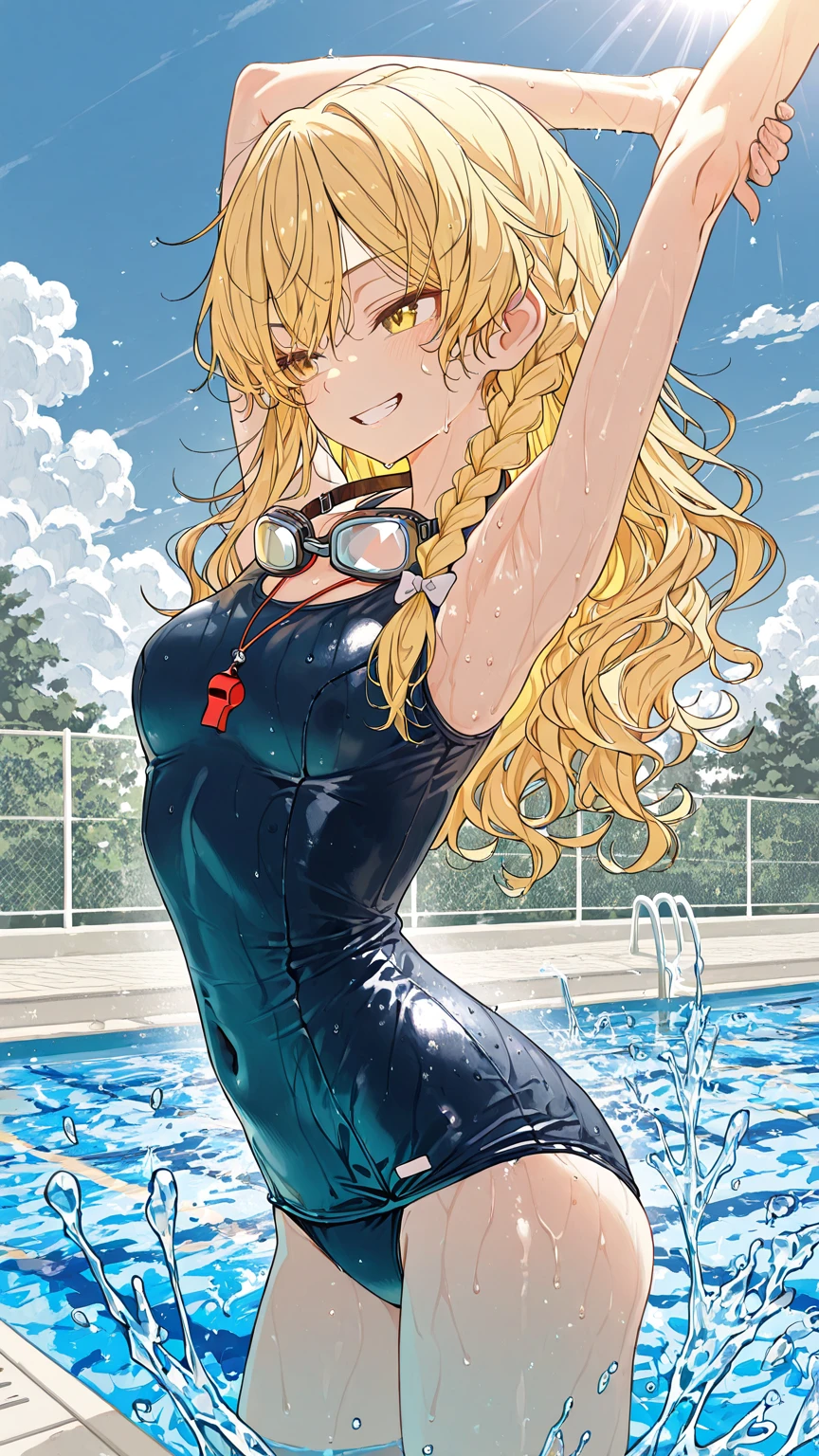 雨の日の午後。